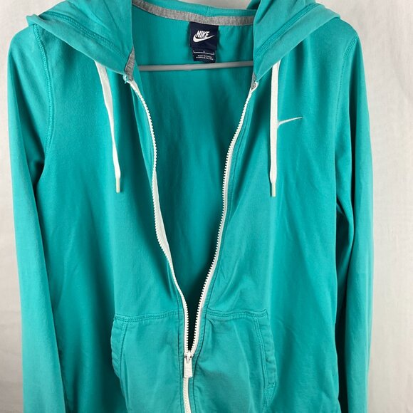 Nike Turquoise Full Zip Hoodie - Picture 9 of 13